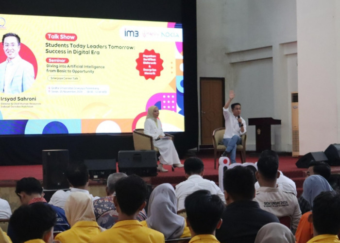 Indosat Gelar Seminar di Universitas Sriwijaya, Dorong Pengembangan Talenta Muda di Era Digital