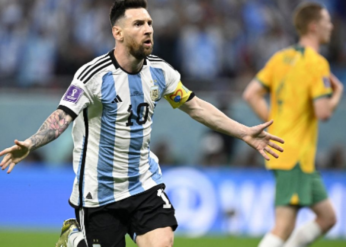2 Menit Usai Kick Off Messi Langsung Cetak Gol, Argentina Menang 2-0 Atas Australia di Laga FIFA Matchday 2023