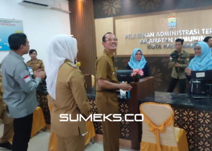 Resmikan Kantor Camat Kemuning, Harnojoyo Harapkan Layanan Terbaik Bagi Masyarakat Palembang