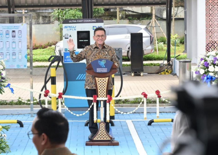 Kolaborasi PLN dan Kementerian Perdagangan Hadirkan SPKLU Ultra Fast Charging