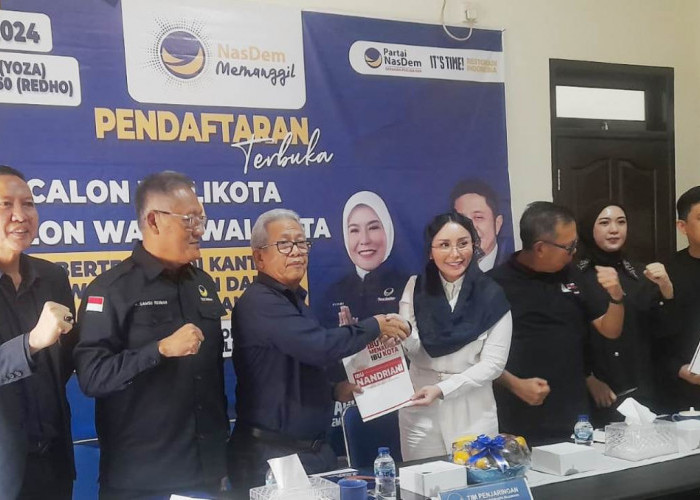 Belum Tentukan Pasangan, Cawawako Nandriani Oktarina Minta Doa Terbaik ke Warga Palembang