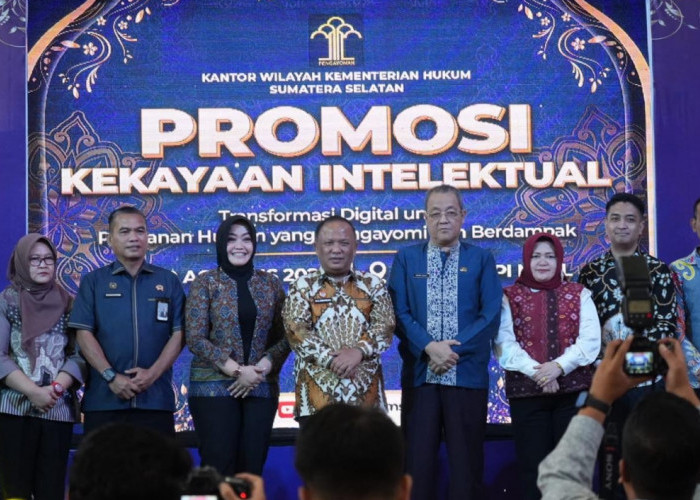 Kemenkum Sumsel Promosi Kekayaan Intelektual di Mall, Hadirkan Layanan dan Pameran hingga Minggu 9 Agustus