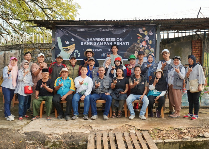 Dorong Pengelolaan Sampah Berkelanjutan, Pusri Laksanakan Sharing Session Bank Sampah Sehati