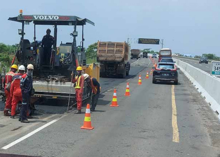 Waspadai Jalan Tol Palembang-Kayuagung Masih Banyak Tampal Sulam