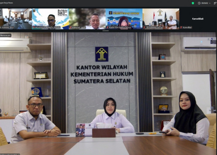Kemenkum Sumsel Matangkan Persiapan Kunres Komisi XIII DPR RI