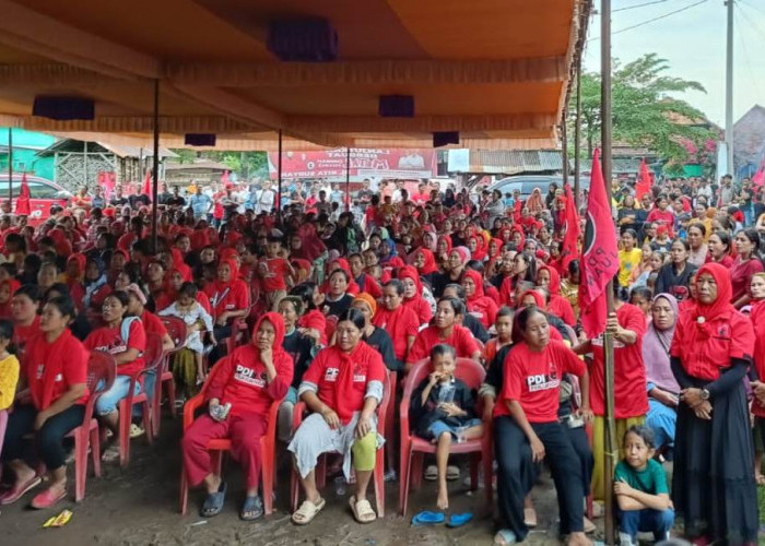 Disambut Antusias Masyarakat, Caleg PDI Perjuangan Hj Rita Suryani Gelar Kampanye di Muratara