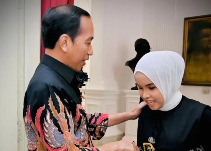 Ini Permintaan Putri Ariani  Saat Bertemu Presiden Jokowidodo di Istana Negara