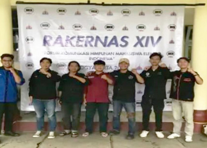 Himtro Universitas Bina Darma Kirim Delegasi Terbaik di Rakernas FKHMEI Yogyakarta