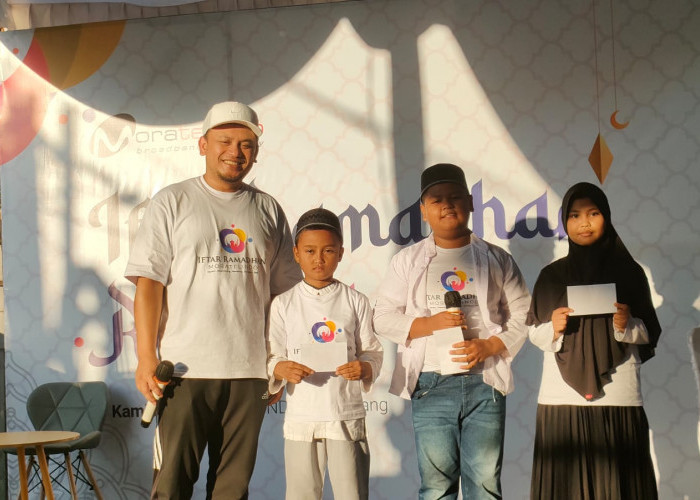 Moratelindo Berbagi Iftar dan Santuni Anak Yatim di Palembang, Bentuk Syukur dan Keberkahan di Bulan Ramadhan