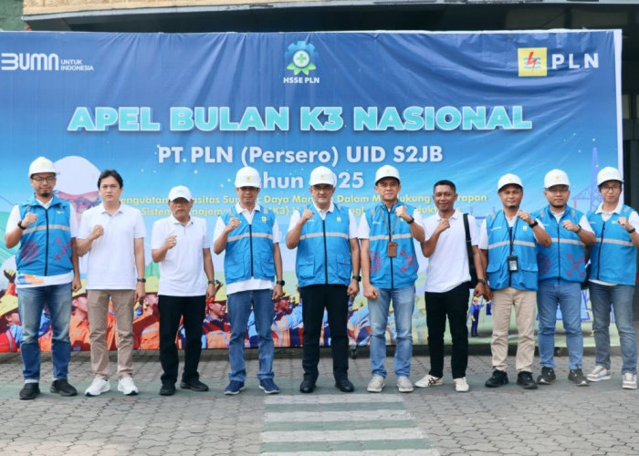 PLN UID S2JB Gelar Apel Peringatan Bulan K3 Nasional 2025, Komitmen Tingkatkan Kapasitas SDM 