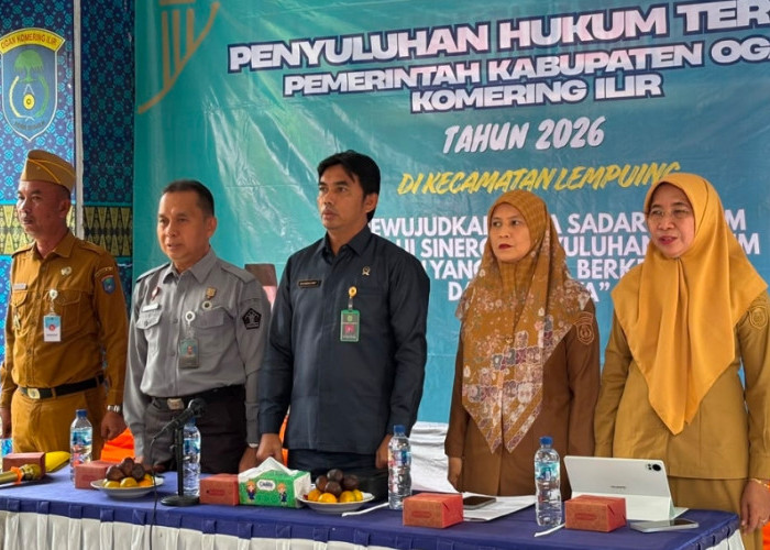 Kanwil Kemenkum Sumsel Dorong Optimalisasi Pelaporan Layanan Posbankum di Ogan Komering Ilir 