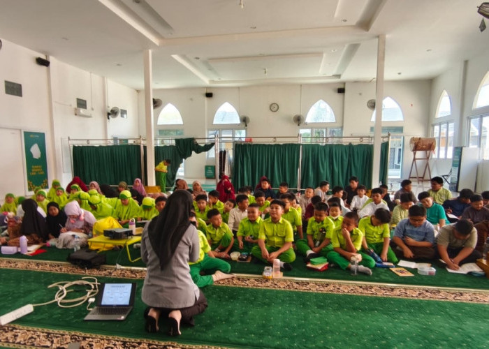 Kemenkum Sumsel Sosialisasikan Stop Bullying di MPLS SDIT Bina Ilmi Jakabaring, Bangun Karakter Siswa 