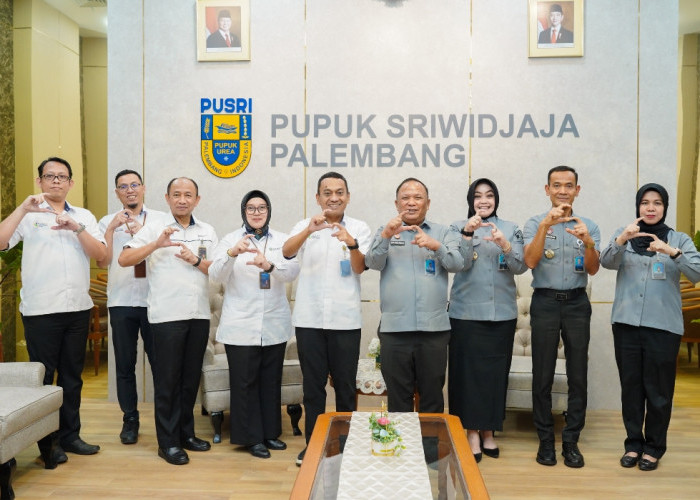 PT Pusri Palembang dan Kemenkum Sumsel Perkuat Sinergi Dorong Legalitas dan Pelindungan UMKM Binaan