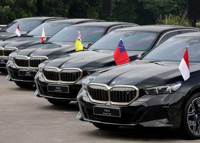 45 Mobil Listrik BMW Siap Antar Tamu Pelantikan Prabowo-Gibran