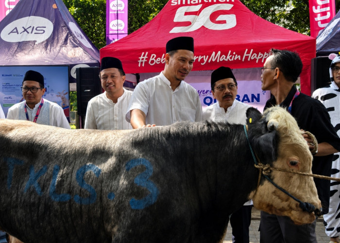XLSMART dan MTXLSMART Berbagi Program Qurban Satu Rasa Serentak di 27 Kabupaten Kota di Indonesia 