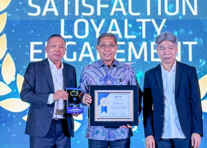 Bank Sumsel Babel Raih Predikat Terbaik di Satisfaction, Loyalty, and Engagement Award 2025 