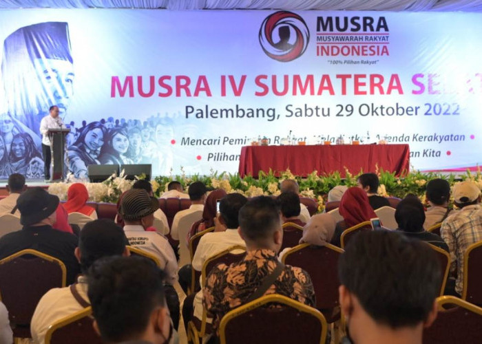 Nama Prabowo Puan dan Ganjar Mencuat di Musra Relawan Jokowi 
