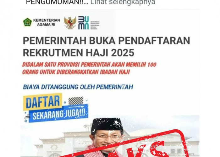 Marak Hoaks Loker Petugas Haji, Biro HKP Kemenang Imbau Waspada Akun Facebook Ini