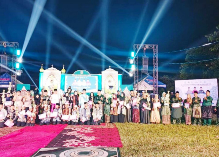 PLN ULP Seberang Kota Sukses Jaga Keandalan Listrik Tanpa Kedip di Malam Penutupan MTQ Kecamatan Danau Teluk