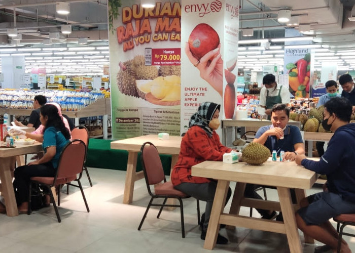 Promo AYCE Durian Raja Mas, Satu Jam Bisa Makan Sepuasnya