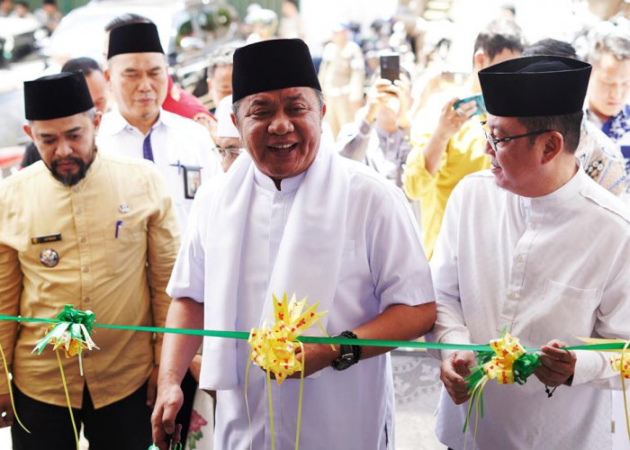 Gubernur Herman Deru Resmikan Masjid Roudhotul Jannah, Alhamdulillah Berdiri Baik dan Megah