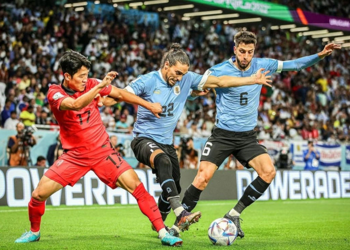  Uruguay vs Korea Selatan Bermain Imbang Skor  0-0, Laga Grup H Piala Dunia 2022