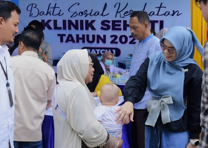 Pusri Gelar Program Pengobatan Gratis Klinik Sehati 2025