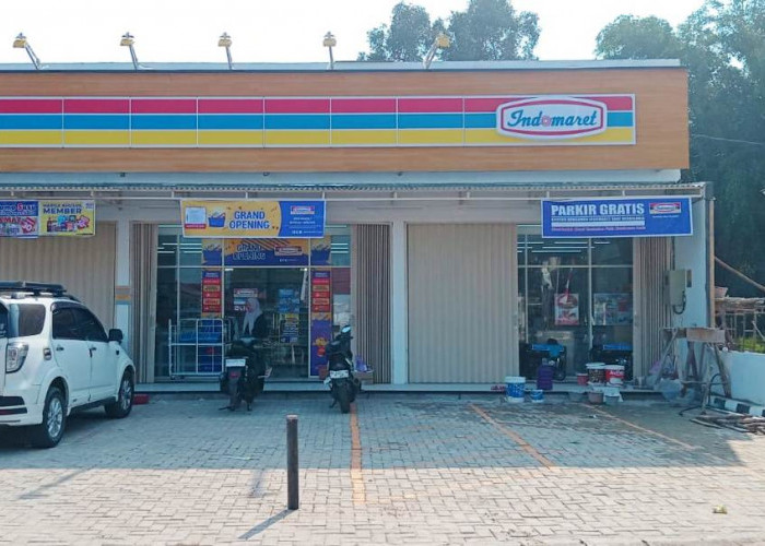 Sudah Buka, Sudah Diresmikan, Indomaret di Pemulutan Selatan Ogan Ilir Diduga Belum Punya Izin Operasional