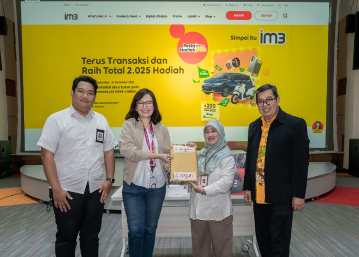IM3 Umumkan Pemenang Pesta Hadiah IMPoin 2025, Apresiasi Loyalitas Pelanggan Setia Seluruh Indonesia