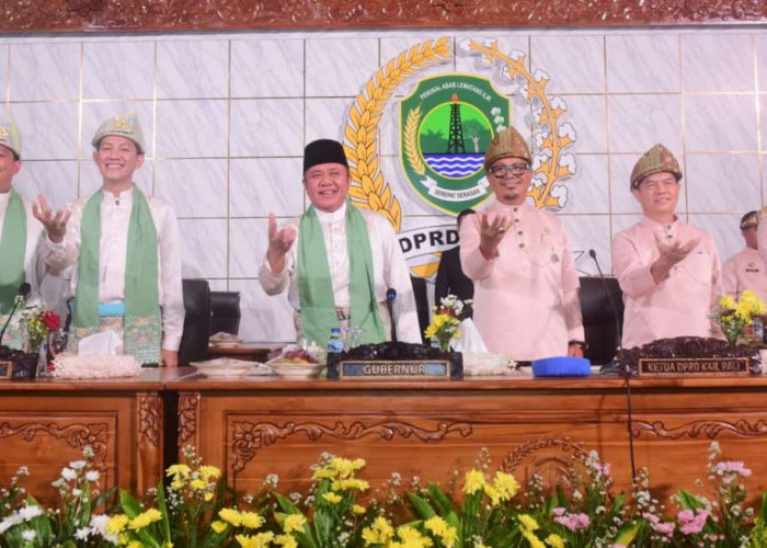 Gubernur Herman Deru Hadiri Paripurna HUT ke-13 PALI, Dorong jadi Kawasan Segitiga Emas Sumsel