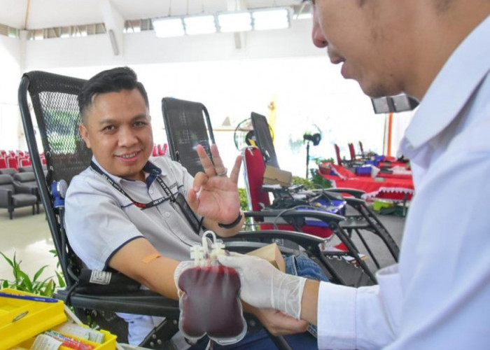PT Pusri Palembang dan PMI Kembali Mengadakan Bakti Sosial Donor Darah