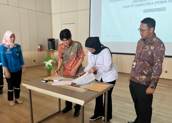 PLN Teken Kontrak Listrik 18,7 MVA dengan PT SPF, Perkuat Akselerasi Industri di Ogan Ilir