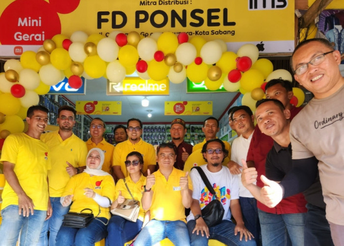 IOH Buka Mini Gerai IM3 di Sabang, Fahd Yudhanegoro: Perluas Layanan Indosat ke Ujung Sumatera 