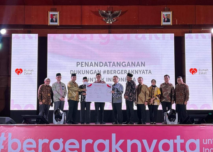 Rumah Zakat Luncurkan Gerakan #BergerakNyata,  Targetkan 20% Penerima Manfaat Keluar dari Garis Kemiskinan