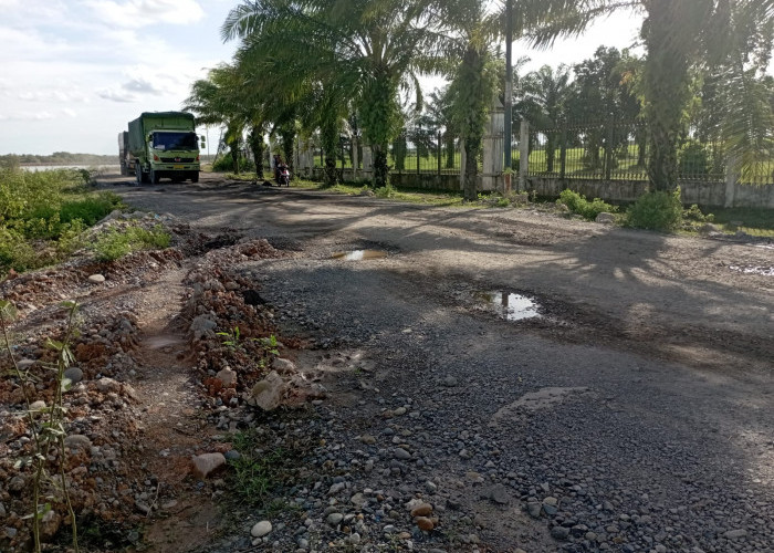 Jalan Rusak Sejak ada Tol, Warga Takut Rawan Kecelakaan, Minta HK Perbaiki