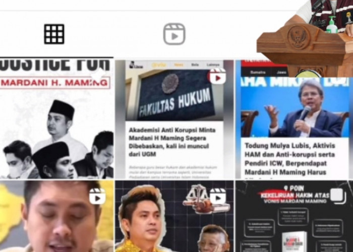 Lagi Heboh di Medsos, Buka IG Ammar Zoni, Tiba-tiba Ramai Postingan Tagar Bebaskan Mardani H Maming