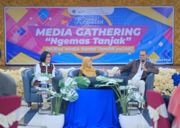 Kanwil DJP Sumsel Babel Perkuat Sinergi Bersama Insan Pers di Media Gathering “Ngemas Tanjak
