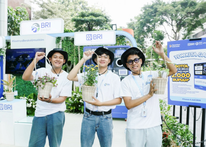 Hari Lingkungan Hidup Sedunia, BRI Dorong Kesadaran Budaya Kelola Sampah melalui Green Action BRI Peduli