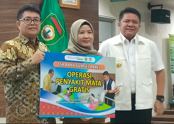Bank Sumsel Babel Gelar Operasi Mata Gratis, Segera Diagnosa di Faskes Terdekat, Bawa Pasien ke RS Binar