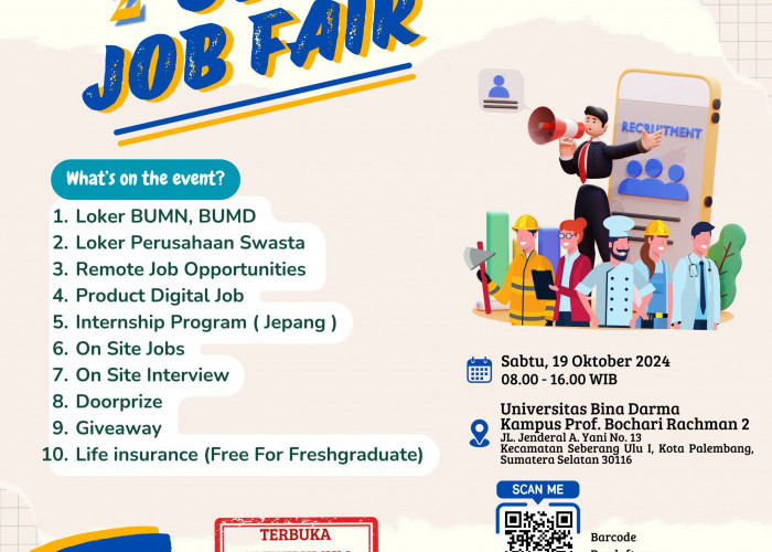 Info Lowongan Kerja, Buruan ke 2nd UBD Job Fair