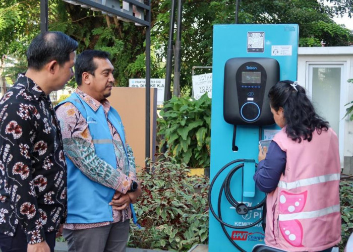 Pertama di Bengkulu! PLN Resmikan SPKLU Kemitraan, Dukung Kenyamanan Mudik Ramadhan dan Idul Fitri 