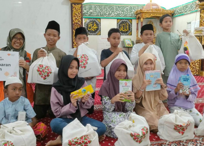 Ramadhan Bikin Bahagia, Rumah Zakat Sumsel Salurkan Bantuan di Kelurahan Pahlawan Palembang