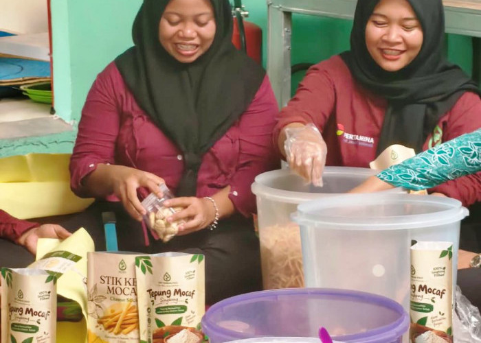 Kolaborasi Pertamina PHE Jambi Merang-KWT Embun Pagi, Singkong Kini Naik Kasta dan Menjelma jadi Makanan Mewah