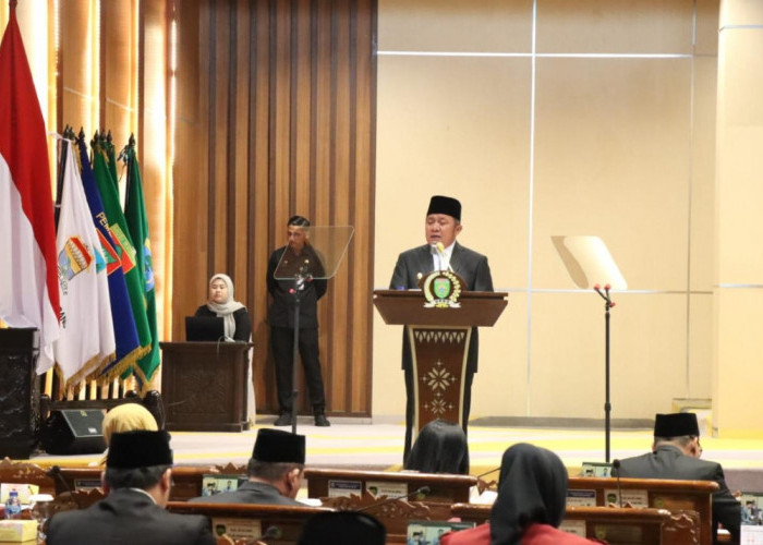 Kemenkum Sumsel Hadiri Rapat Paripurna DPRD, Bahas Raperda Sumsel Energi Gemilang dan Hasil Reses