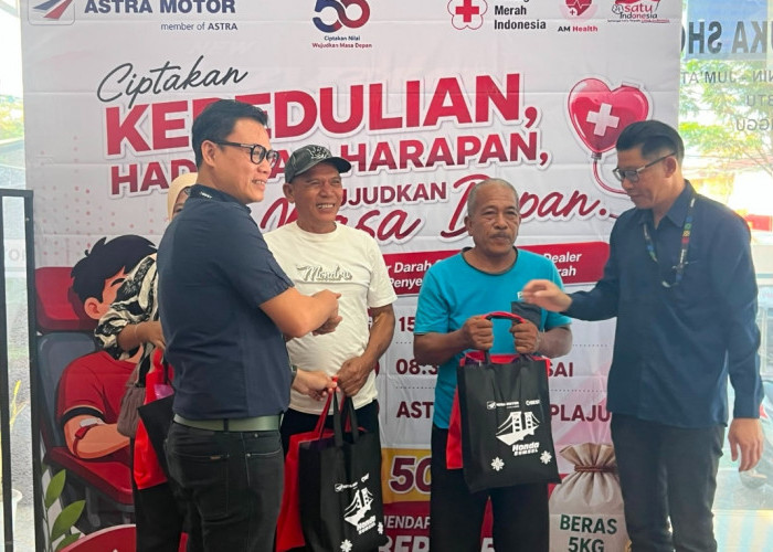 Astra Motor Sumsel Gelar Donor Darah HUT ke-56, Libatkan Manajemen, Karyawan hingga Masyarakat 