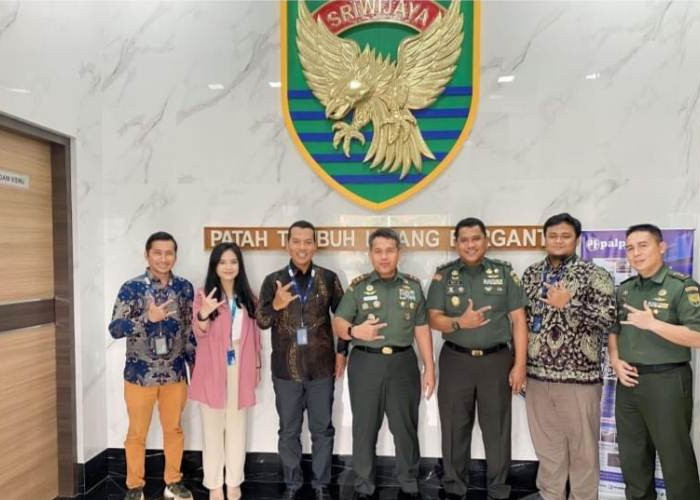Kunjungan Pimwil PT Pegadaian Sumbagsel ke Panglima Kodam II Sriwijaya, Ini Program yang Ditawarkan