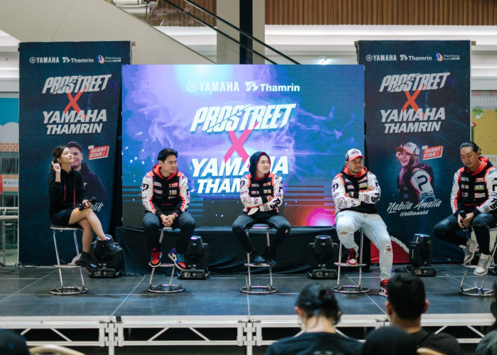 Yamaha Thamrin Kolaborasi Prostreet, Hadirkan Nabila - Dandi Malik di Palembang