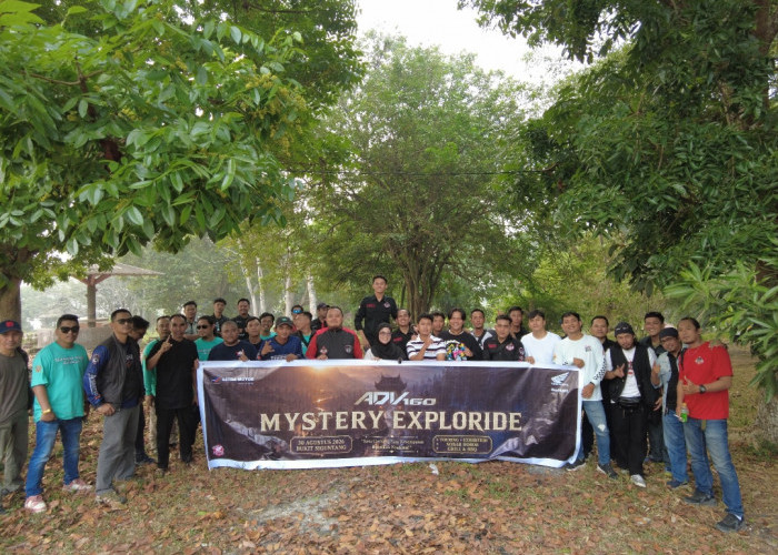ADV 160 Mystery Exploride Astra Motor Sumsel Satukan Komunitas Honda, Touring Eksplorasi Penuh Tantangan
