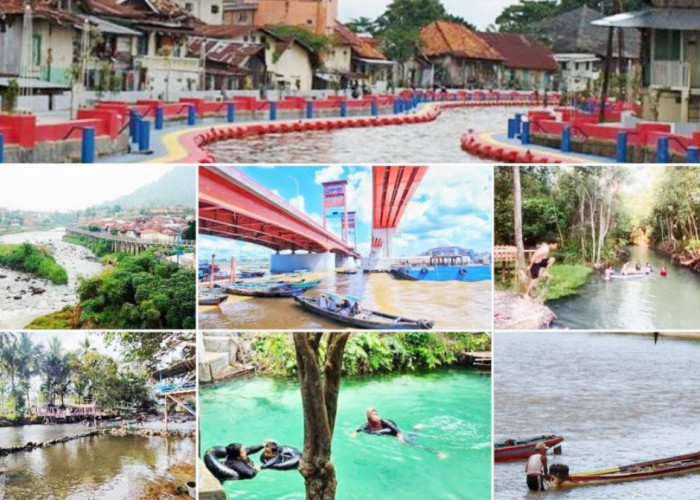 Tujuh Destinasi Wisata Sungai di Sumatera Selatan, Salah Satunya Warna Biru dan Sangat Jernih