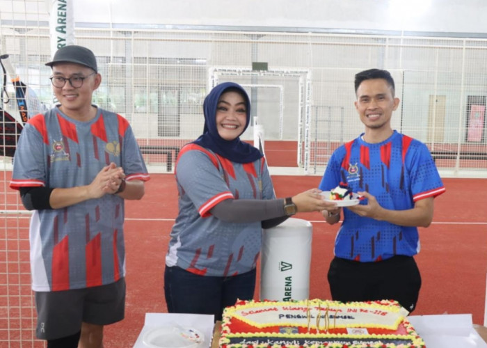 Kanwil Kemenkum Sumsel Meriahkan Padel Cup HUT Ikatan Notaris Indonesia, Pererat Hubungan Kelembagaan